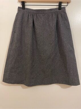 Vintage Pendleton Wool A-Line Skirt